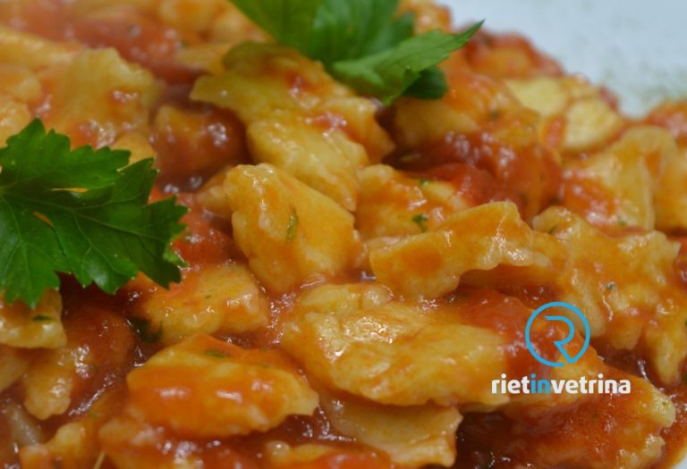 I pizzicotti alla liscianara e gli  stringozzi aspresi dichiarati PAT (Prodotti Tradizionali)