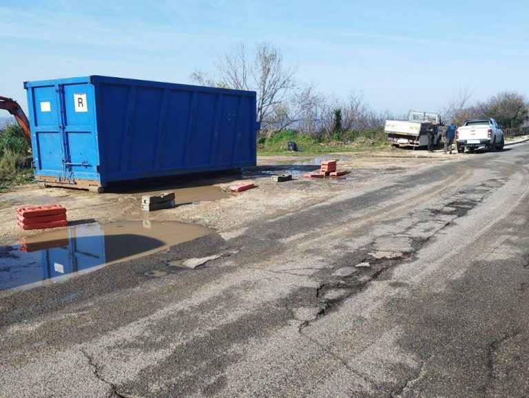 Discarica abusiva diventerà area verde, Comune e Provincia insieme per la riqualificazione della strada per Montegrottone