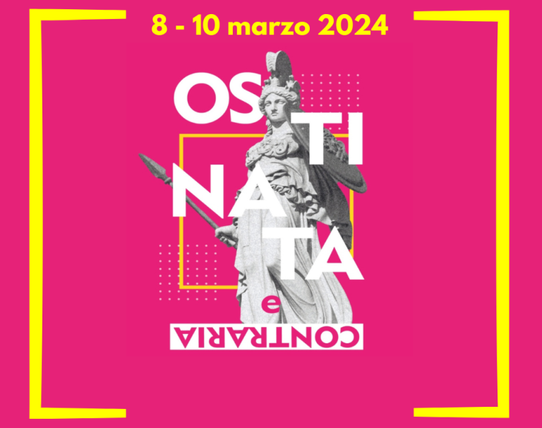 Per l’8 marzo Macondo APS organizza “Ostinata e contraria”