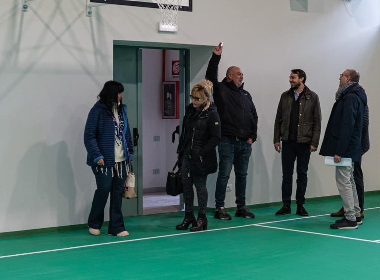 Terminati i lavori nella nuova palestra della scuola Eugenio Cirese