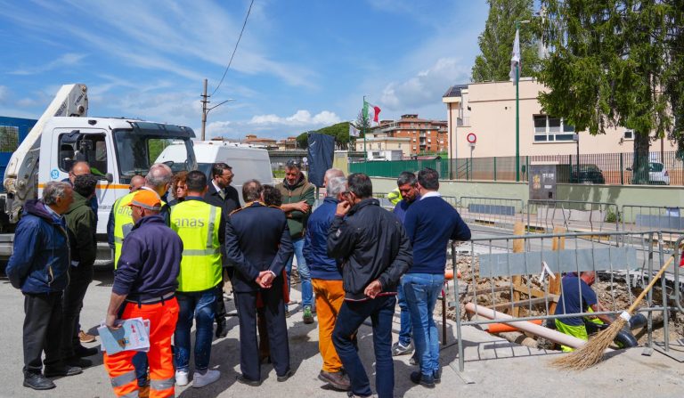Rieti, futura chiusura ponti Macelletto e via Velinia: sopralluogo Comune e ANAS