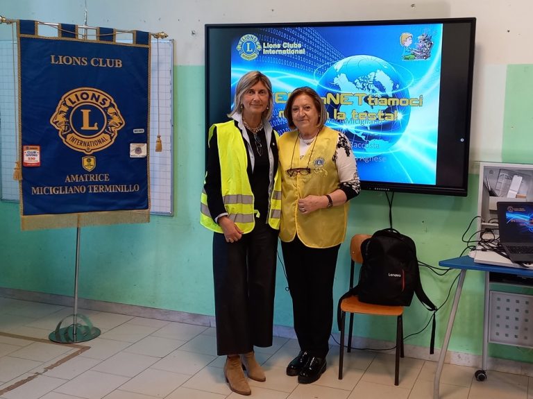 “Interconnettiamoci, ma con la testa”, iniziativa Lions Club Amatrice Micigliano Terminillo