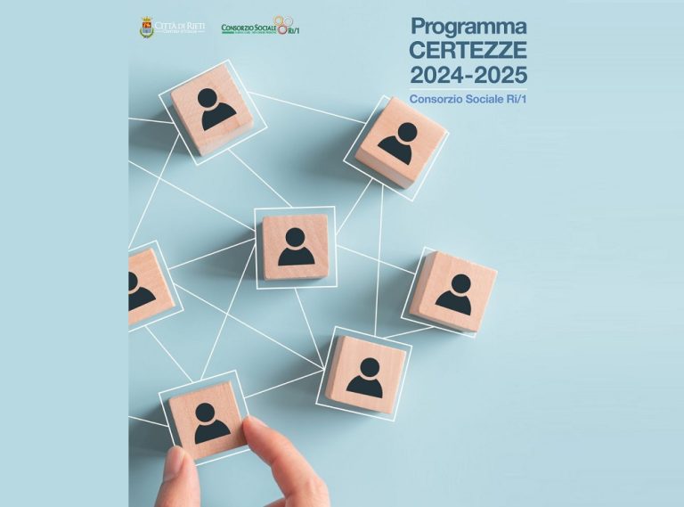 Il 23 aprile presentazione del Programma Certezze 2024-2025