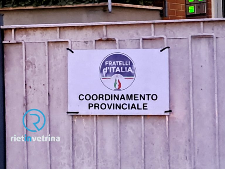 Di Fazio (PD): “Gesto vile l’attacco alla sede di FdI. Manteniamo il corretto confronto politico”