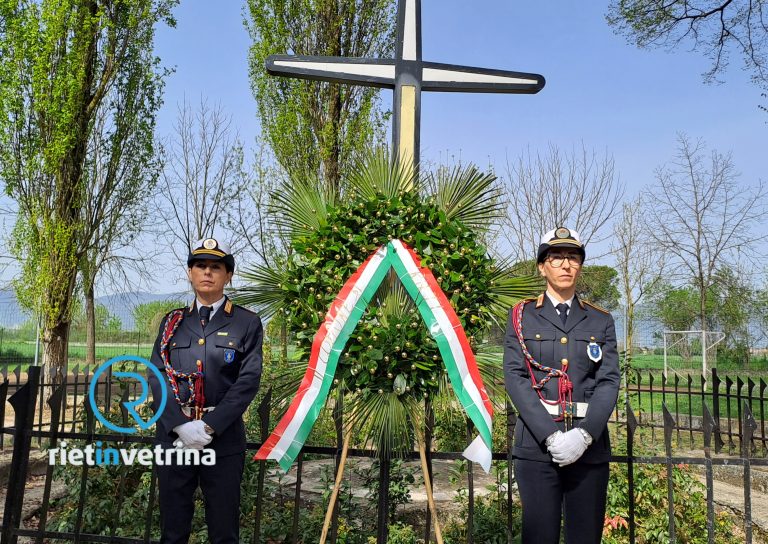 Commemorate a Quattro Strade le vittime dell’Eccidio delle Fosse Reatine