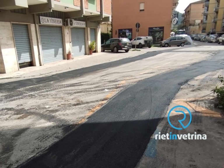 SEI TU IL REPORTER – “I risultati della fibra a Rieti. I rattoppi di via Cavour e via Fara in Sabina”