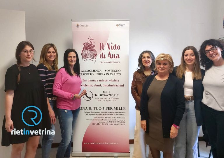 Donato a “Il Nido di Ana” il ricavato della vendita del calendario con i giocatori NPC Rieti