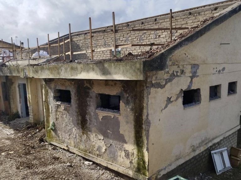 Scuola Materna Talocci, finanziamento PNRR per ricostruzione. Trovati serbatoi in eternit