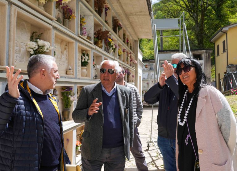 Terminati i lavori nel Cimitero di Pié di Moggio. Ora focus su altri cimiteri delle frazioni
