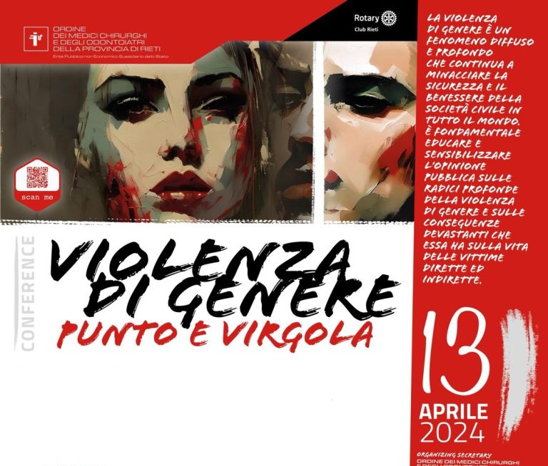 Il 13 aprile la conferenza “Violenza di genere – Punto e Virgola”