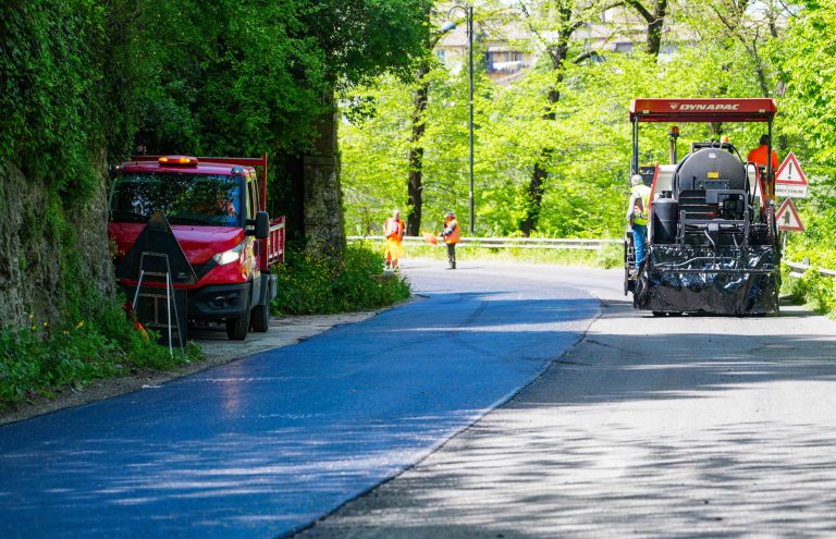 Rieti, la ripavimentazione stradale prosegue. Cantieri aperti
