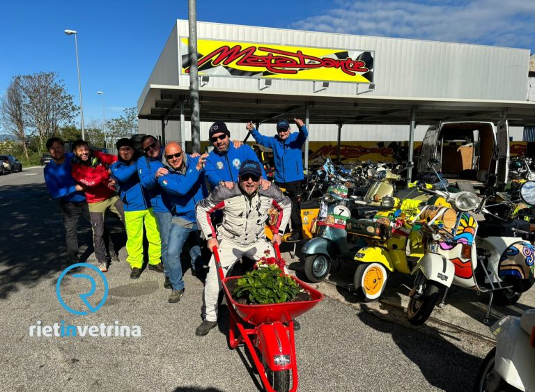 MotoDante Rieti al Vespa World Club di Pontedera 2024