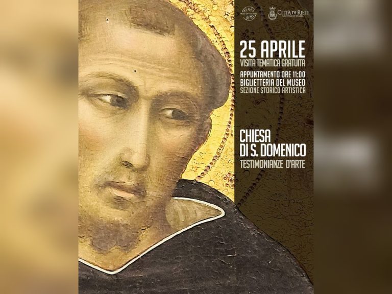 Il 25 aprile il Museo Civico di Rieti propone visita tematica gratuita