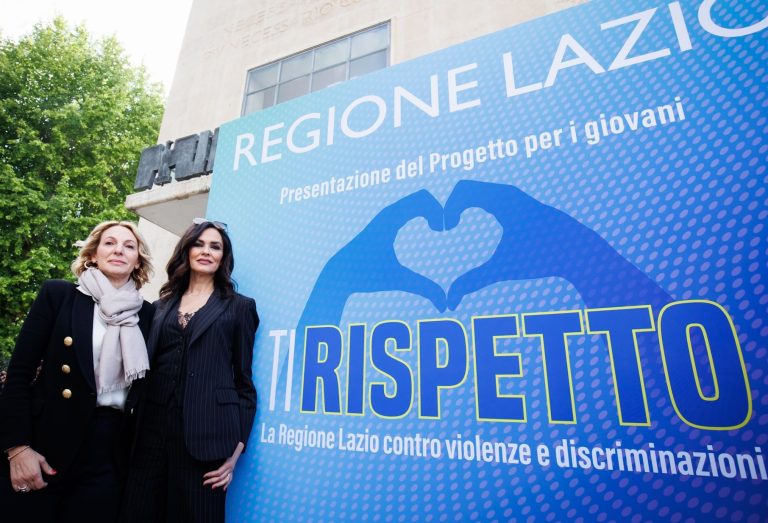 Lazio, presentato il progetto “Ti rispetto”