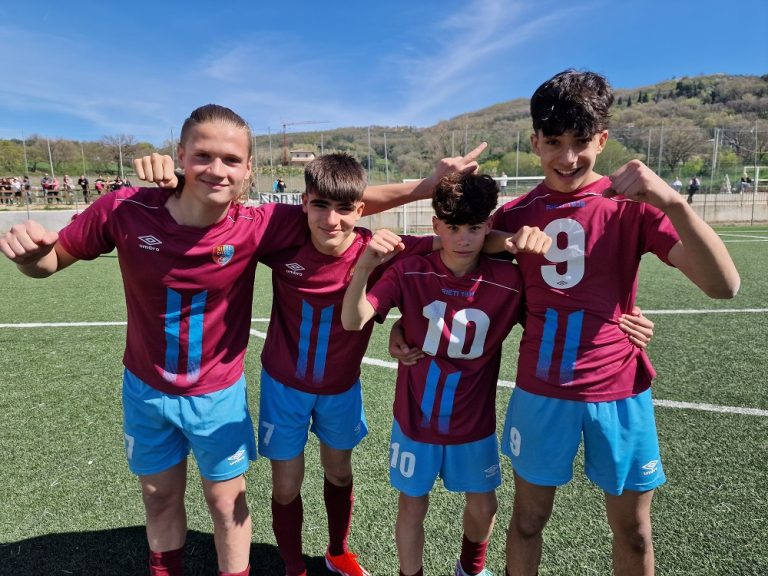 Quattro vittorie su quattro gare per la Nuova Rieti Calcio nell’ultimo fine settimana