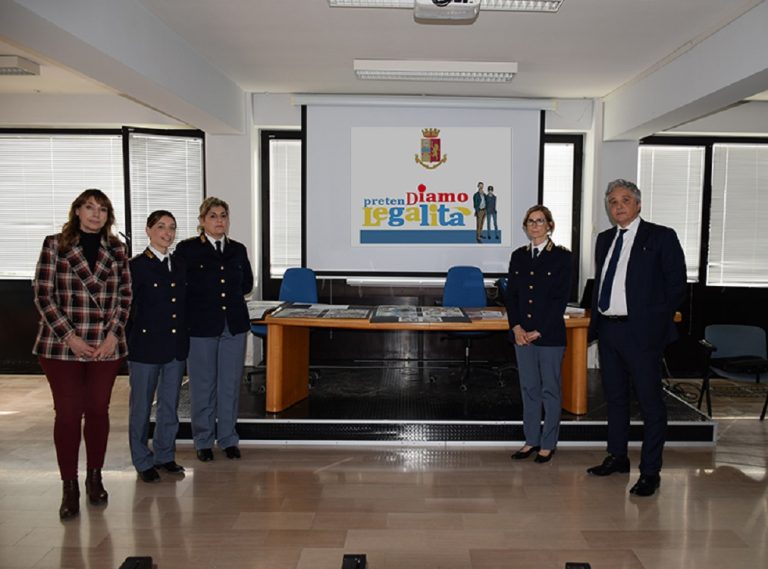 “PretenDiamo Legalità”, concluso il progetto della Polizia di Stato nelle scuole reatine
