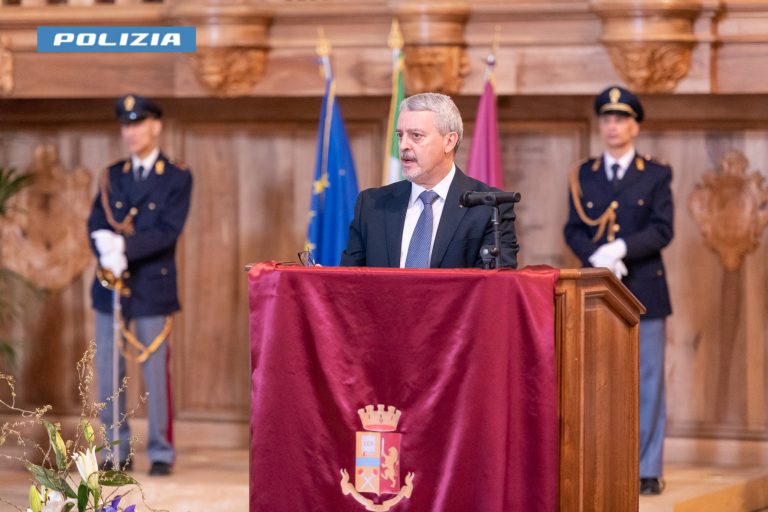 La Polizia di Stato ha celebrato il 172° anniversario della sua fondazione