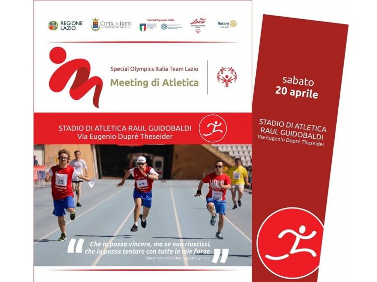 Special Olympics, Meeting di Atletica allo stadio Guidobaldi di Rieti
