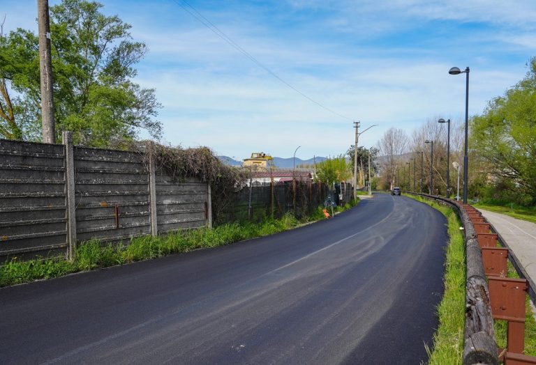 Completata la ripavimentazione di Lungovelino don Giovanni Olivieri e di via F.lli Sebastiani