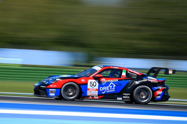 A Imola il reatino Fenici riparte da leader nella Carrera Cup Italia