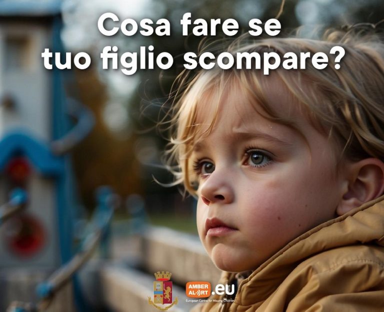 Giornata internazionale per i minori scomparsi, la Polizia di Stato sensibilizza la cittadinanza