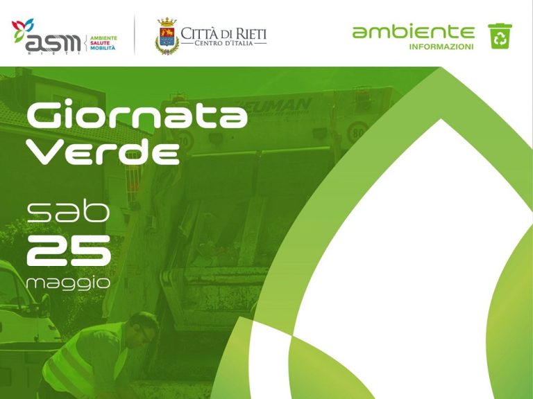 Sabato 25 maggio la Giornata Verde di ASM e Comune fa tappa al Foro Boario