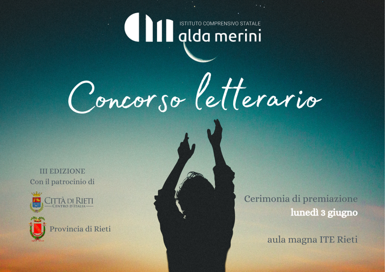 Il 3 giugno cerimonia di premiazione 3° Concorso Alda Merini