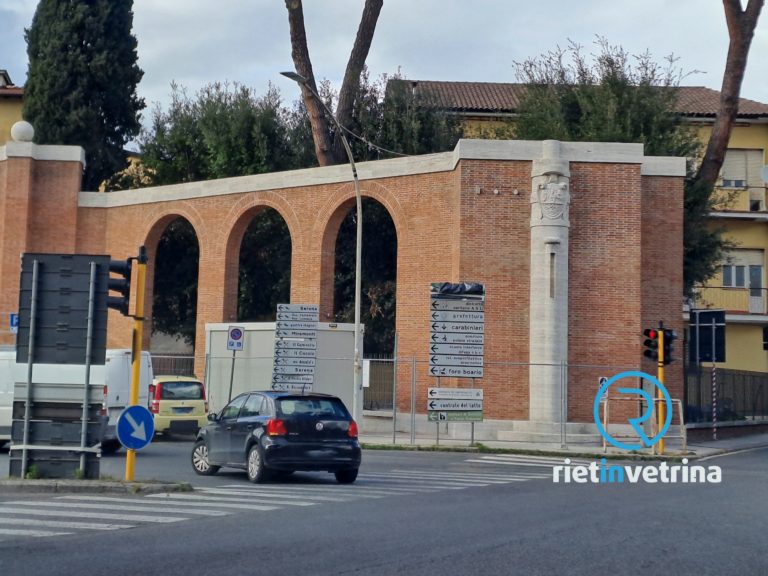 Verso la conclusione i lavori di rifacimento dell’Esedra