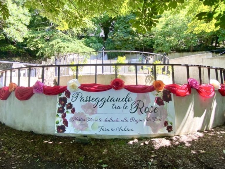A Geo su RAI 3 l’evento “Passeggiando tra le rose” di Fara in Sabina