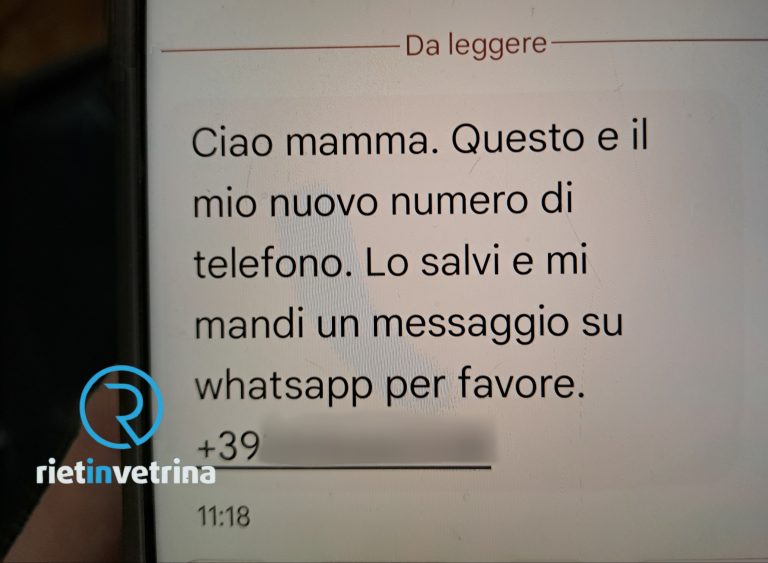 Nuova tentata truffa via messaggio SMS sullo smartphone