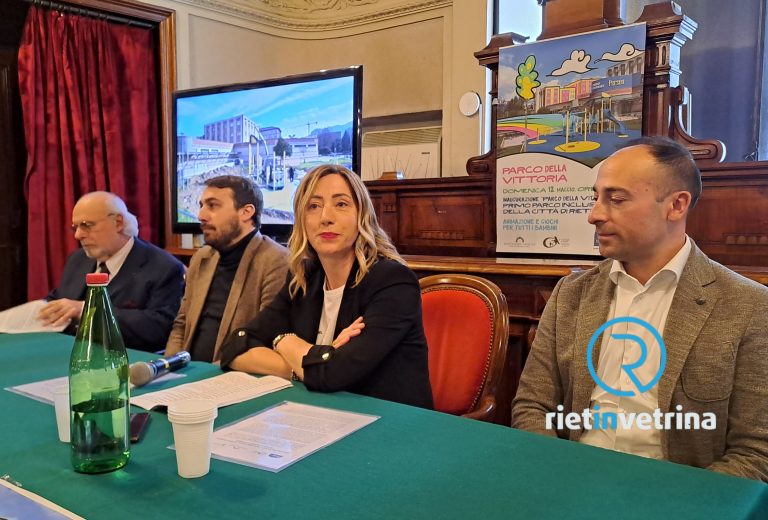 Emozionante la presentazione del Parco Inclusivo di Rieti. La vittoria di un intero territorio – LE DICHIARAZIONI