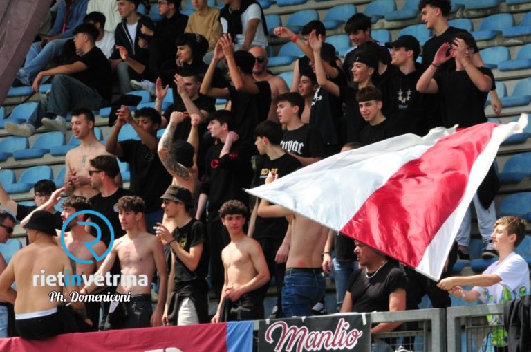 Più di 600 reatini seguiranno la SSA Rieti. In Tribuna anche quelli con il tagliando errato