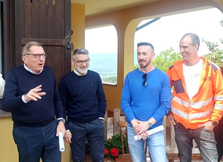 Partito cantiere APS per migliorare alimentazione idrica a Magliano Sabina frazione Colle Cece