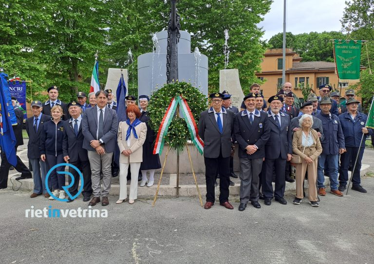 Celebrato il restauro del Monumento ai Marinai di Rieti – LE FOTO