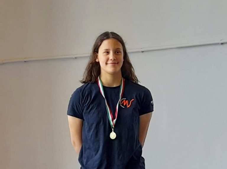 La reatina Irene De Angelis vince l’oro nel nuoto ai Campionati Regionali Studenteschi