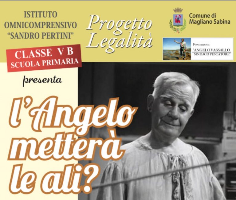 La 5B Primaria dell’Istituto Pertini di Magliano Sabina mette in scena “L’Angelo metterà le ali?”
