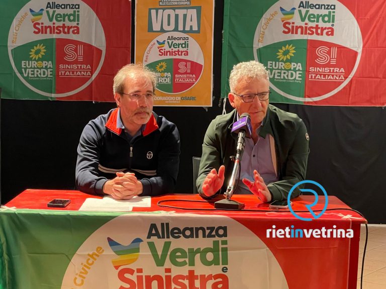 VIDEO – Elezioni Europee 2024, presentazione candidati Smeriglio e Grassadonia Lista Alleanza Verdi e Sinistra