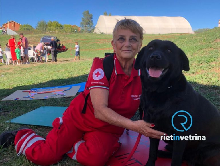 “Rete Solidale”, il 28 maggio ospite di Radiomondo la CRI Bassa Sabina con la cagnolina Aida