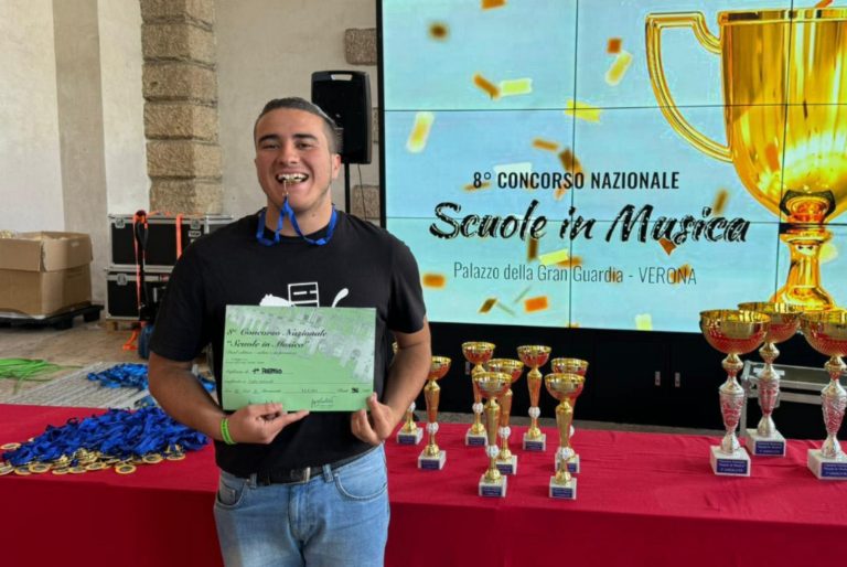 Il violinista reatino Carlo Antonelli vince il concorso Nazionale “Scuole in musica” di Verona