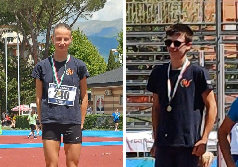 Sara Chmielik ed Ennio Lopez della Basilio Sisti volano alle nazionali di atletica