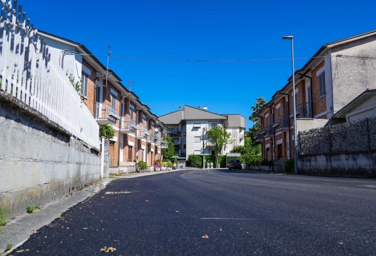 Portato a termine l’intervento nella zona delle ex case popolari di Chiesa Nuova