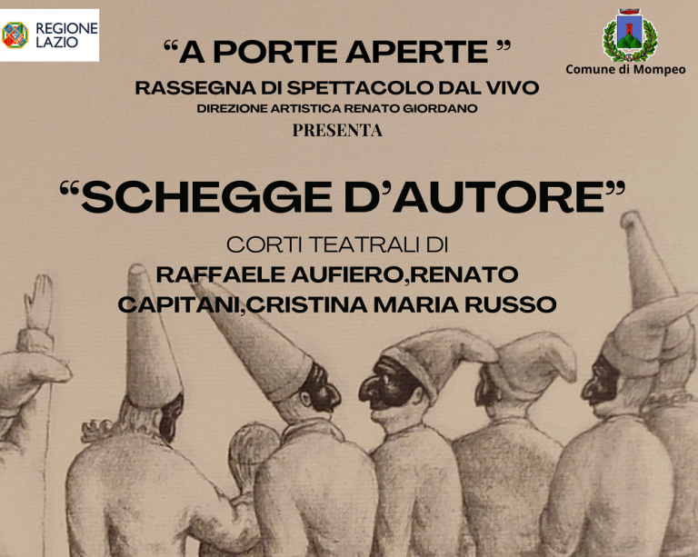 “Schegge d’autore”, a Mompeo nella rassegna a porte aperte
