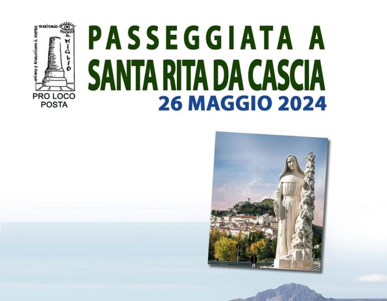 Passeggiata da Posta a Santa Rita da Cascia