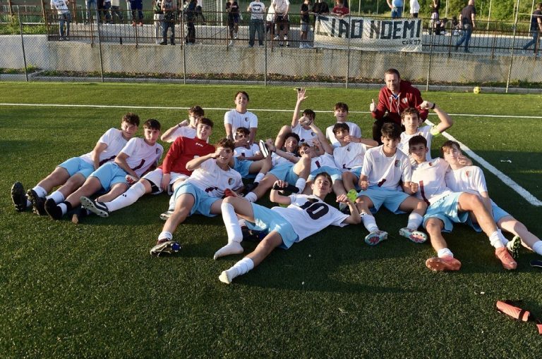 Per la Nuova Rieti Calcio è festa triplete. E la U15 va avanti al Beppe Viola 