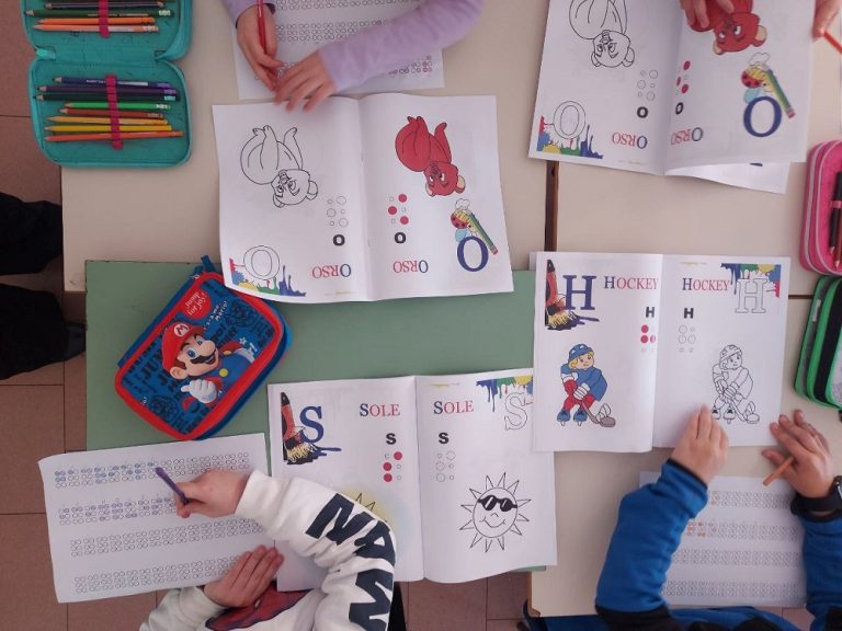 Il braille a scuola. Iniziativa all’Istituto Comprensivo Ulivi di Poggio Moiano