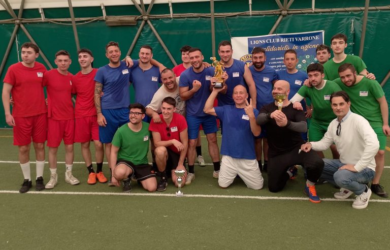 Disputato il Torneo di Calcio a 5 Lions Rieti – Varrone a favore dell’inclusione
