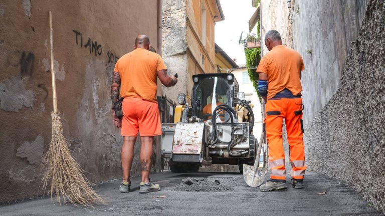 Iniziati i lavori in via Pellicceria