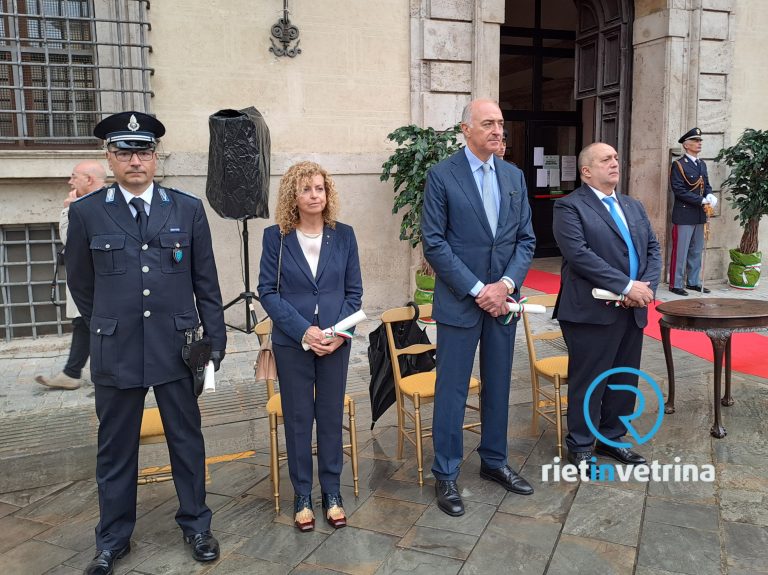 Rieti ha quattro nuovi Cavalieri della Repubblica: Colombo, Rotolo,  Romagnoli e Di Venanzio