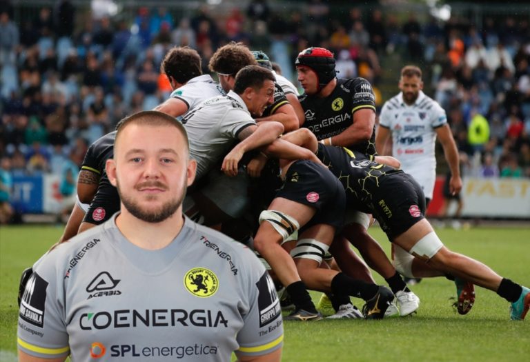 Il reatino Fabrizio Fiorentini purtroppo esce sconfitto con il Viadana Rugby nella finale Scudetto