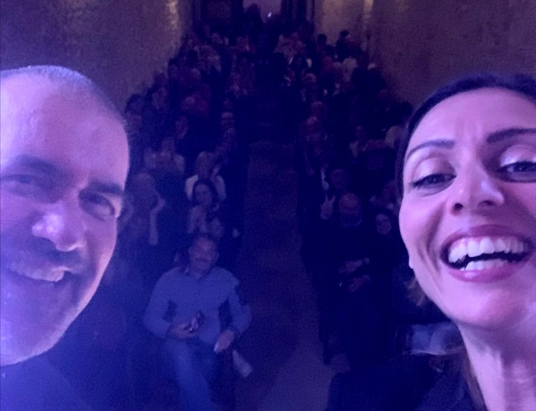 Buona cornice di pubblico per lo spettacolo di Violini e Bellucci in quel di Labro